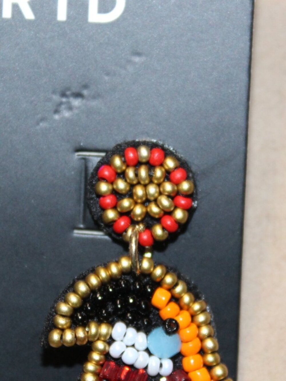 NWT Torrid Tropical Bird Statement earrings  FUN! - Picture 7 of 9